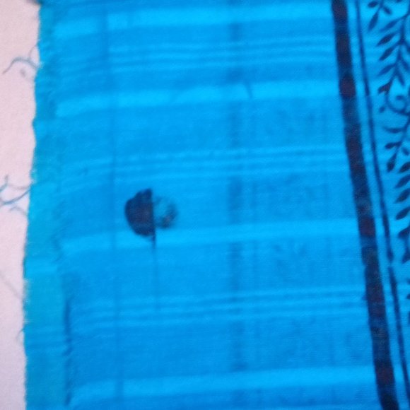 3 Vintage Pure Silk Prayer Scarf/Shawl - Picture 5 of 9